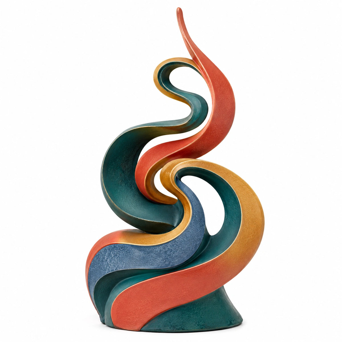 Escultura Decorativa Abstracta Multicolor 50cm