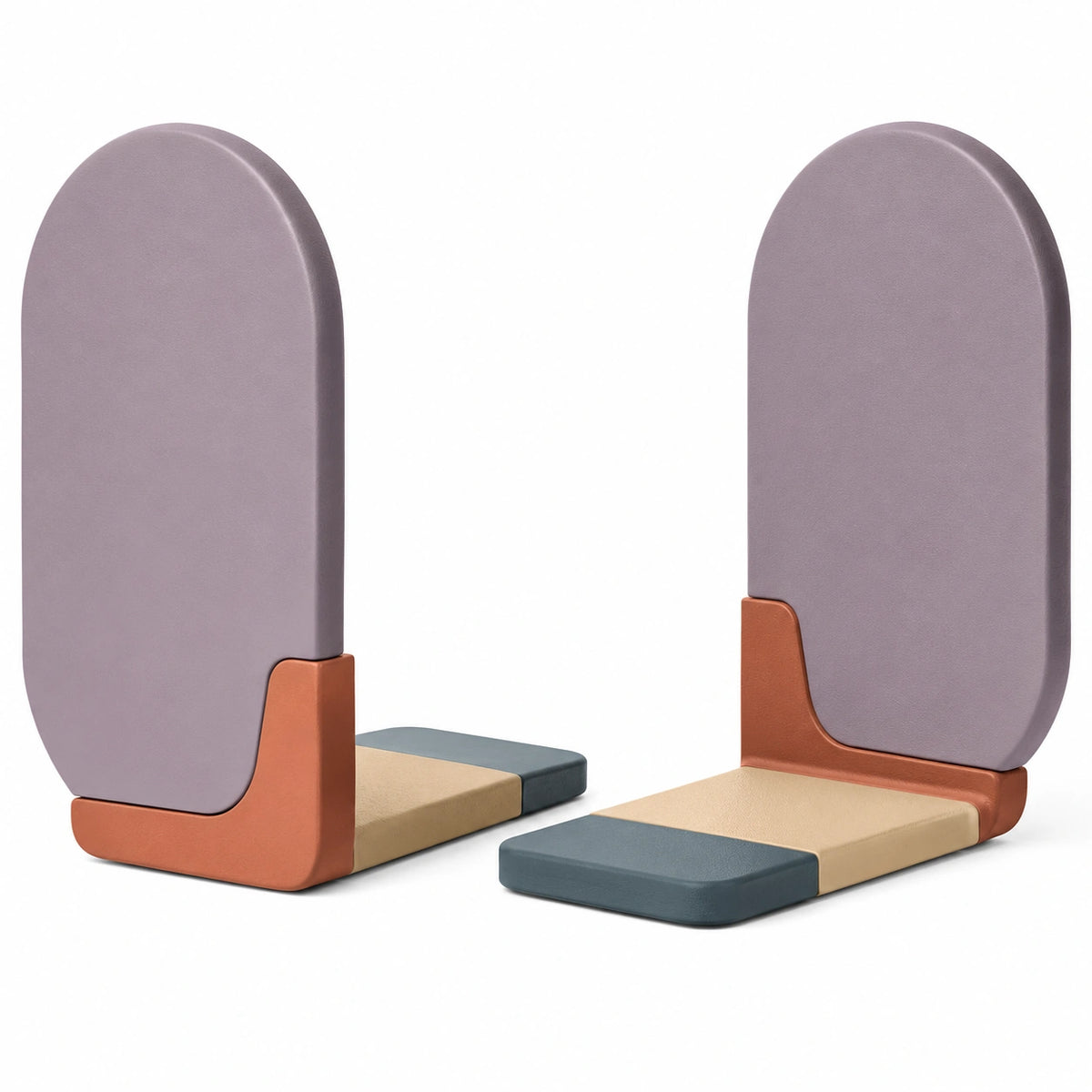 Sujetalibros Minimalistas Multicolor para Decoración