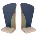 Soportes para Libros Modernos Decorativos Azul, Verde