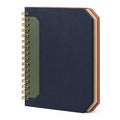 Cuaderno A5 Espiral con Tapa Dura Azul/Verde/Marrón