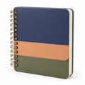 Cuaderno de Espiral A5 Azul/Naranja/Verde