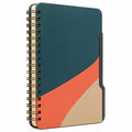 Cuaderno Espiral Multicolor A5 con Diseño Moderno